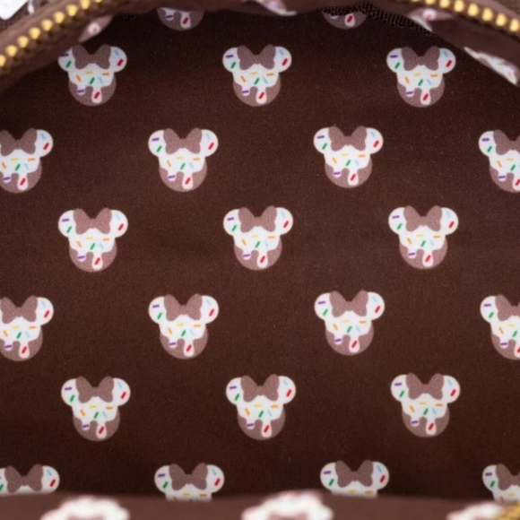 Loungefly Disney Minnie Mouse Chocolate Sundae Backpack - Picture 5 of 7